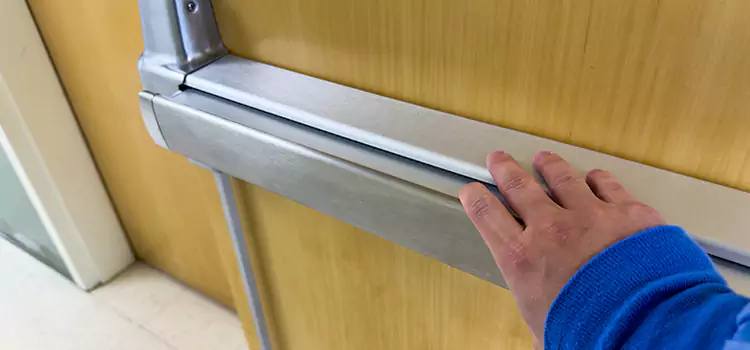 Installing a Push Bar on a Door Pottstown